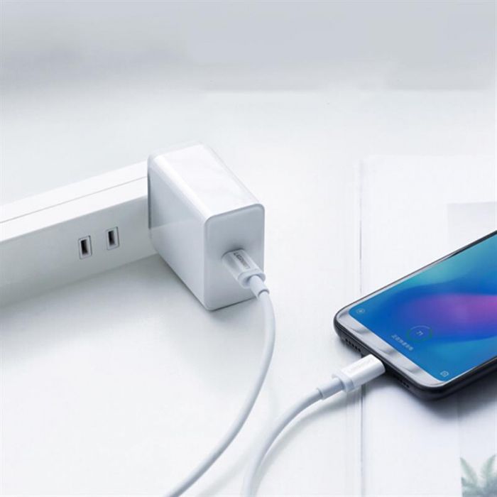 Кабель Ugreen US264 USB Type-C - USB Type-C (M/M), 2 м, White (60520)