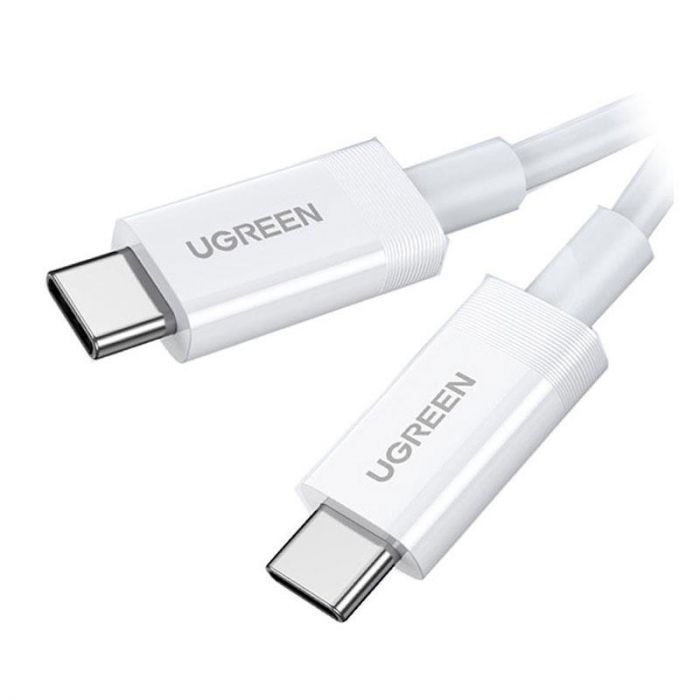 Кабель Ugreen US506 USB Type-C - USB Type-C (M/M), 0.8 м, White (40113)