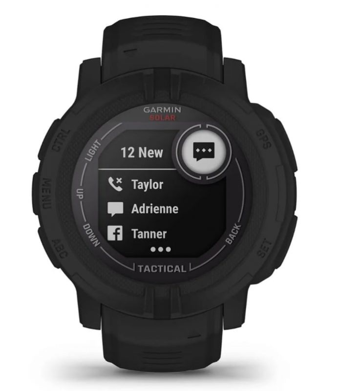 Смарт-годинник Garmin Instinct 2 Solar Tactical Black (010-02627-03)