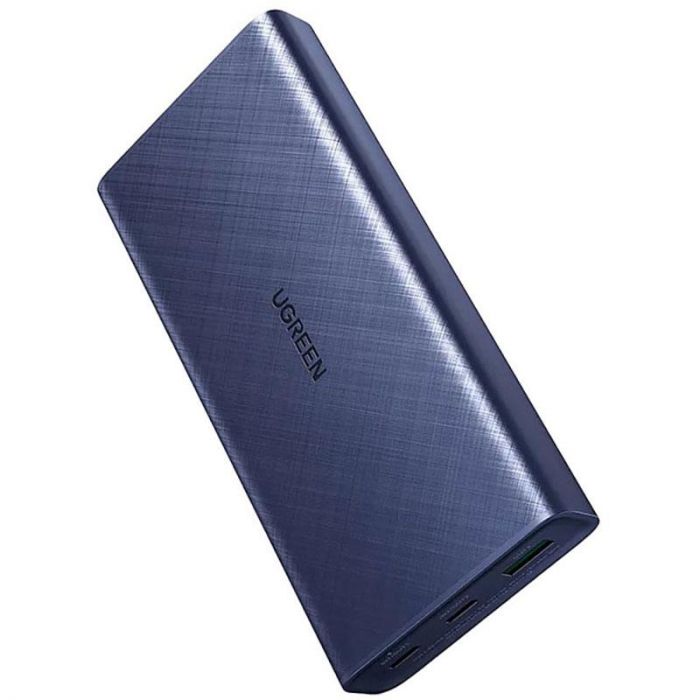 Універсальна мобільна батарея Ugreen PB165 20000mAh Blue (80304)