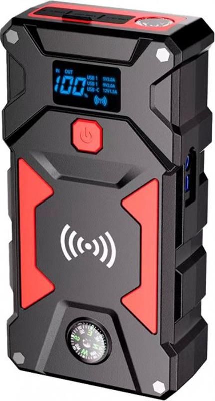 Пусковий пристрій для автомобілів ХоКо FNNEMGE series FG601 24000mAh Car Jump Starter Black (XK-FG601)