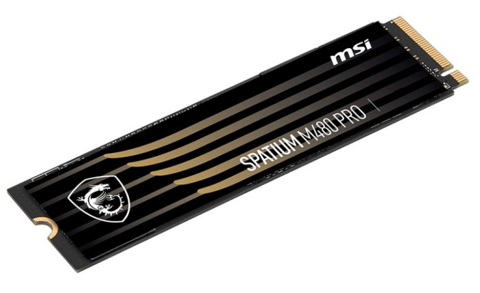 Накопичувач SSD 2TB MSI Spatium M480 Pro M.2 2280 PCIe 4.0 x4 NVMe 3D NAND TLC (S78-440Q600-P83)