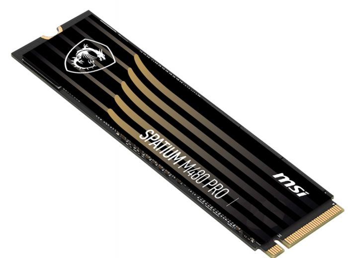 Накопичувач SSD 2TB MSI Spatium M480 Pro M.2 2280 PCIe 4.0 x4 NVMe 3D NAND TLC (S78-440Q600-P83)