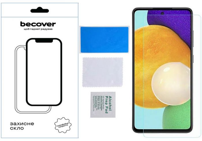 Захисне скло BeCover для Samsung Galaxy A54 5G SM-A546 Crystal Clear Glass 3D (709255)