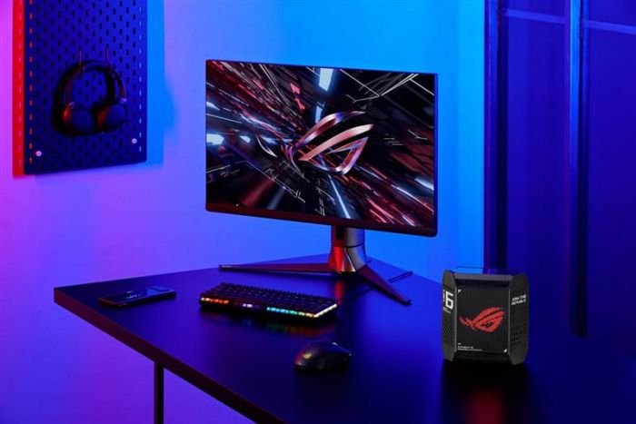 Бездротовий маршрутизатор Asus ROG Rapture Gaming Mesh System GT6 (1PK black)