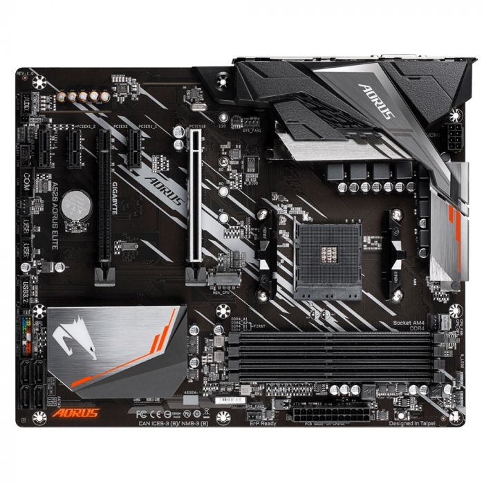 Материнська плата Gigabyte A520 Aorus Elite Socket AM4