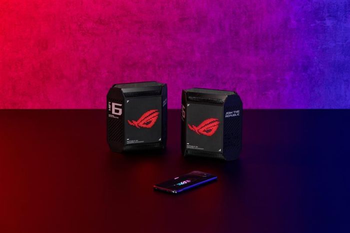 Wi-Fi Mesh система Asus ROG Rapture Gaming Mesh System GT6 Black 2PK (B-2-PK)