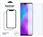 Захисне скло BeCover для Tecno Spark 10 (KI5q) Crystal Clear Glass 3D (709267)