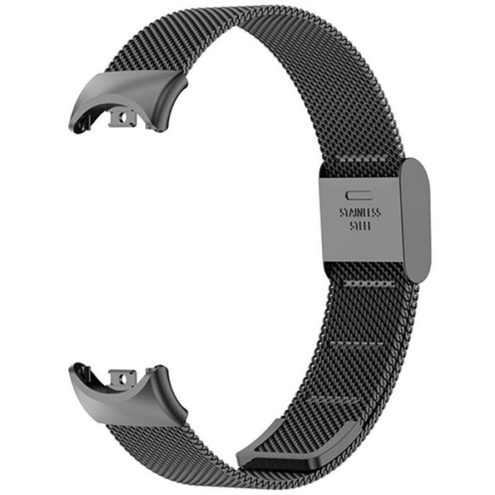 Ремінець BeCover Metal для Xiaomi Mi Smart Band 8 Black (709357)