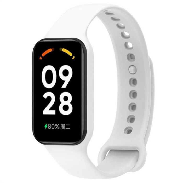 Силіконовий ремінець BeCover для Xiaomi Redmi Smart Band 2 White (709371)