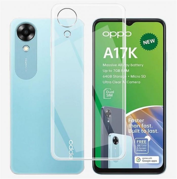 Чохол-накладка BeCover для Oppo A17k 4G Transparancy (709301)