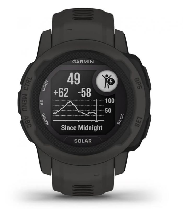 Смарт-годинник Garmin Instinct 2s Solar Graphite Gray (010-02564-00)