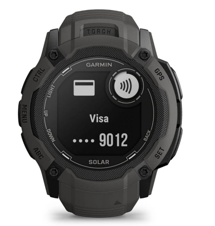 Смарт-годинник Garmin Instinct 2X Solar Graphite (010-02805-24)