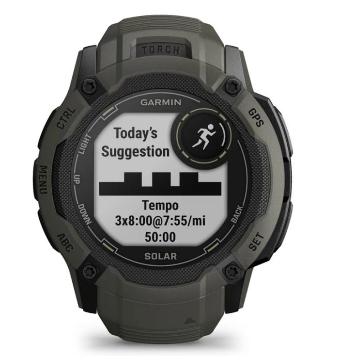 Смарт-годинник Garmin Instinct 2X Solar Moss (010-02805-54)