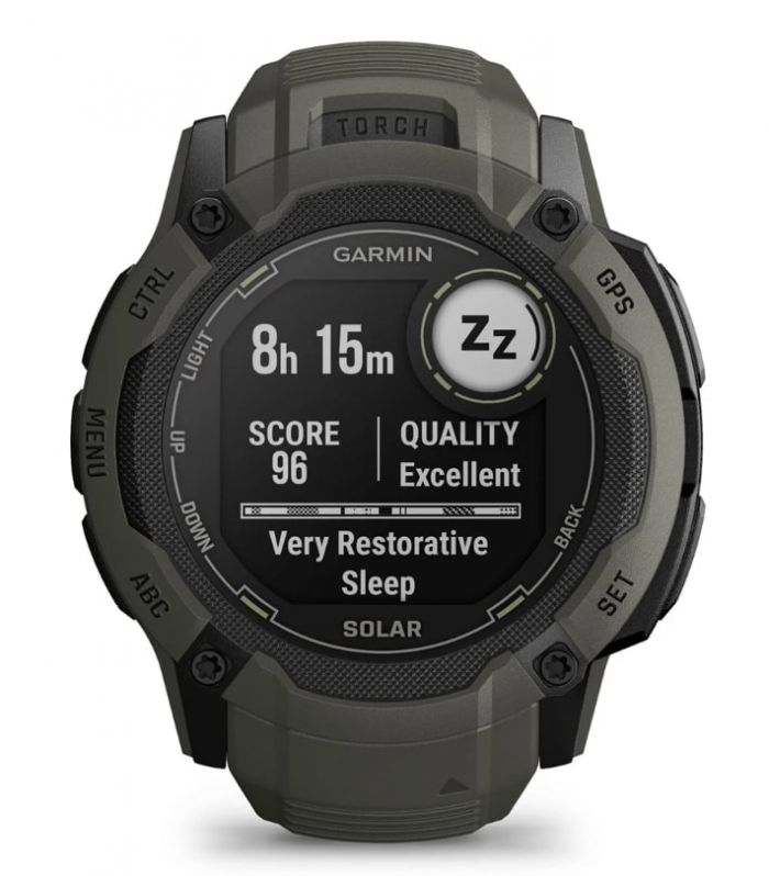 Смарт-годинник Garmin Instinct 2X Solar Moss (010-02805-54)