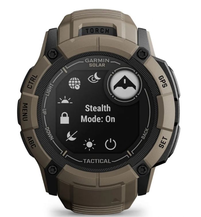 Смарт-годинник Garmin Instinct 2X Solar Tactical Coyote Tan (010-02805-64)