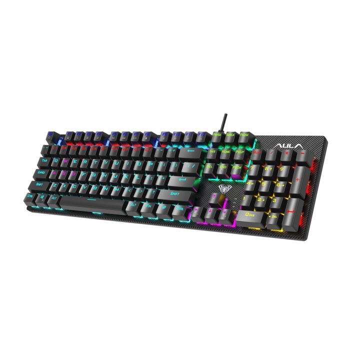 Клавіатура Aula Mechanical S2022 Black Keycap KRGD Blue (6948391240527)