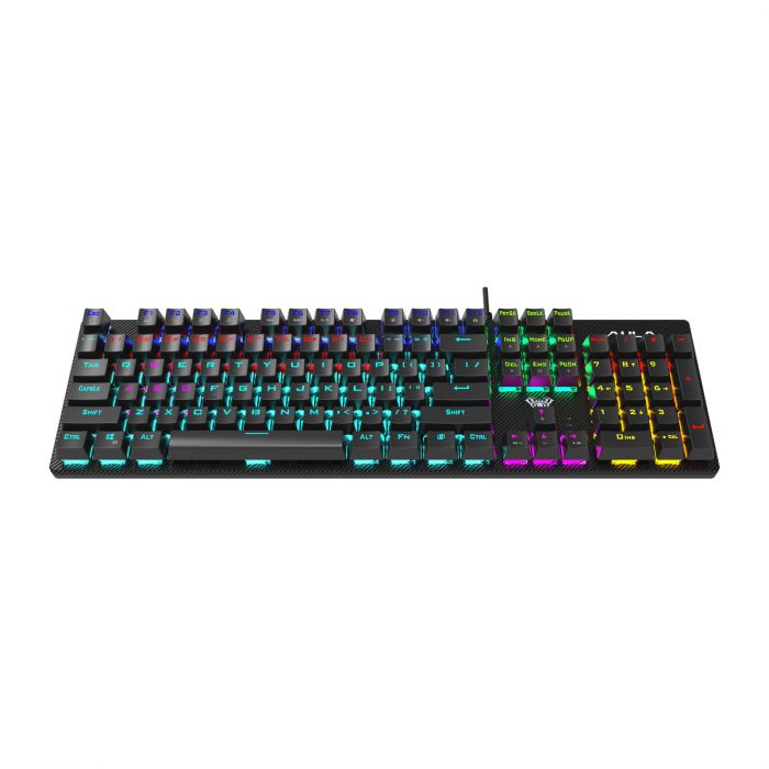 Клавіатура Aula Mechanical S2022 Black Keycap KRGD Blue (6948391240527)