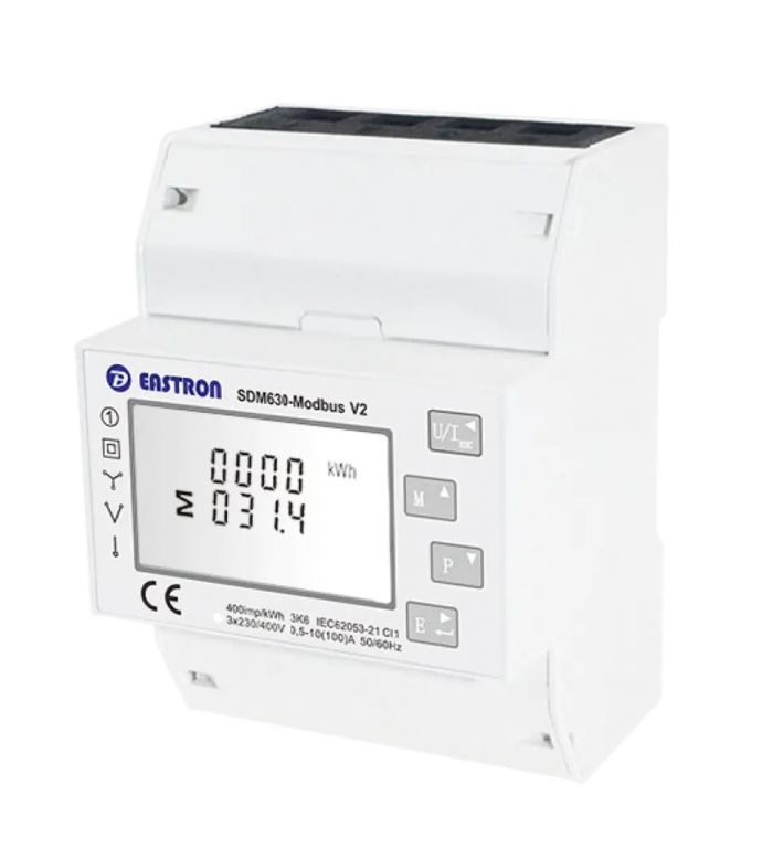 Лічільник Three phase energy meter Eastron SDM 630MCT-ETL (ESCT-T24 250A/1A)