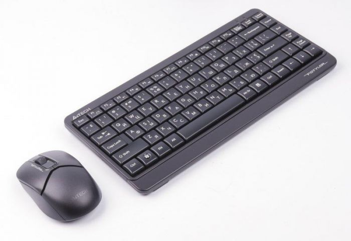 Комплект (клавіатура, мишка) бездротовий A4Tech FG1112S Black USB