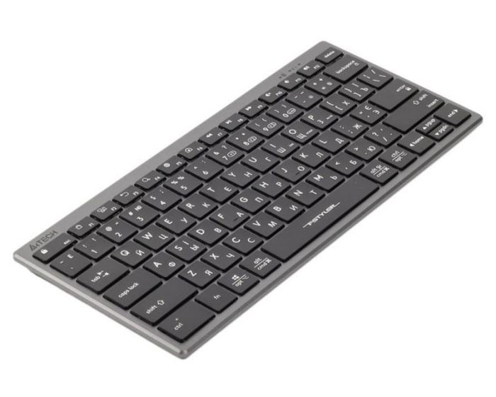 Клавіатура бездротова A4Tech Fstyler FBX51C Grey