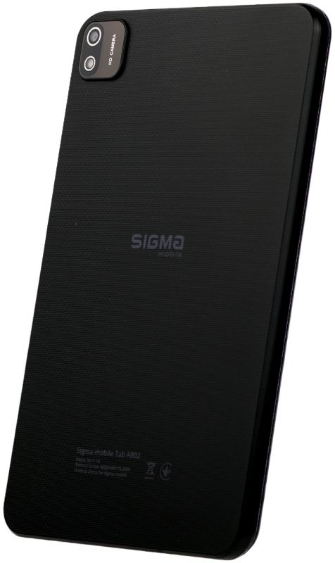 Планшет Sigma mobile Tab A802 4G Black (4827798766712)