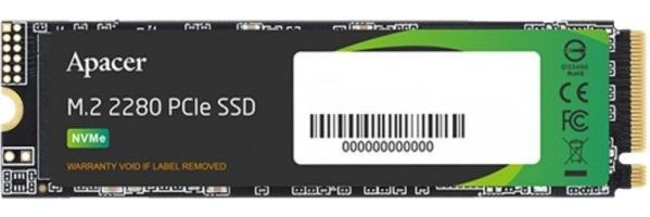 Накопичувач SSD  256GB Apacer AS2280P4U M.2 2280 PCIe 3.0 x4 3D TLC (AP256GAS2280P4U-1)