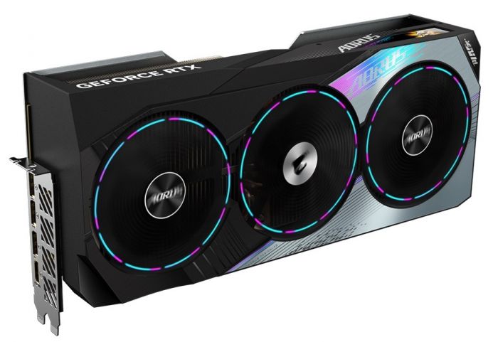 Відеокарта GF RTX 4090 24GB GDDR6X Aorus Master Gigabyte (GV-N4090AORUS M-24GD)