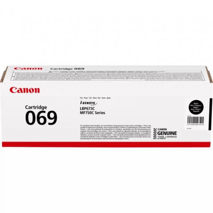 Картридж Canon 069 MF752Cdw/MF754Cdw/LBP673Cdw Black (5094C002)