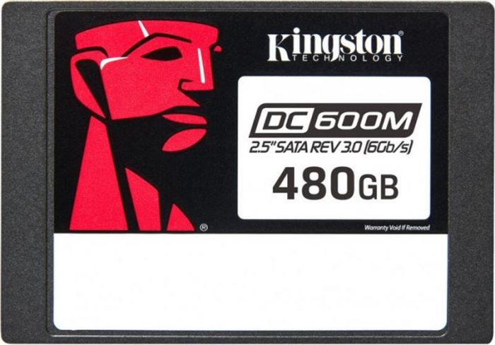 Накопичувач SSD 480GB Kingston SSD DC600M 2.5" SATAIII 3D TLC (SEDC600M/480G)