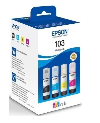 Комплект чорнила Epson L31XX Multipack (C,M,Y,Bk) (C13T00S64A)