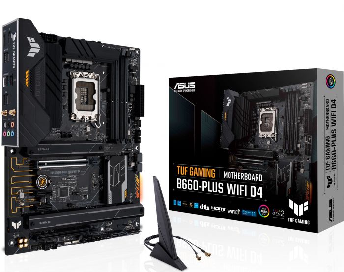 Материнська плата Asus TUF Gaming B660-Plus WiFi D4 Socket 1700