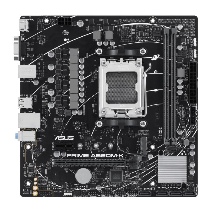 Материнська плата Asus Prime A620M-K Socket AM5