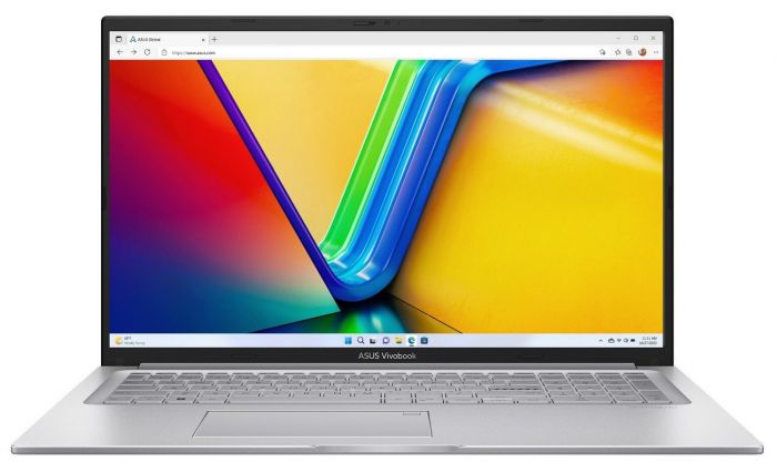 Ноутбук Asus Vivobook 17 X1704VA-AU210 (90NB10V1-M007V0) Cool Silver