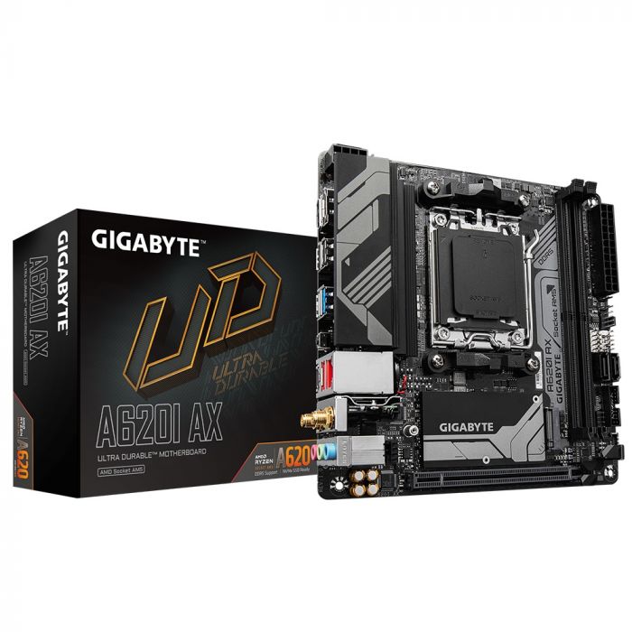 Материнська плата Gigabyte A620I AX Socket AM5