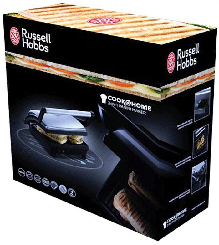 Гриль Russell Hobbs 17888-56 Cook&Home 3in1 Paninil