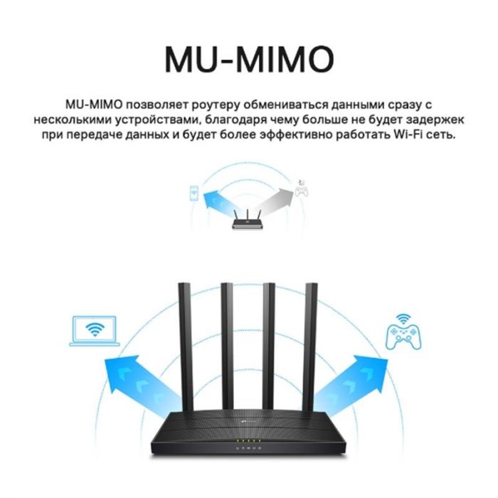 Бездротовий маршрутизатор TP-Link Archer C6 V4