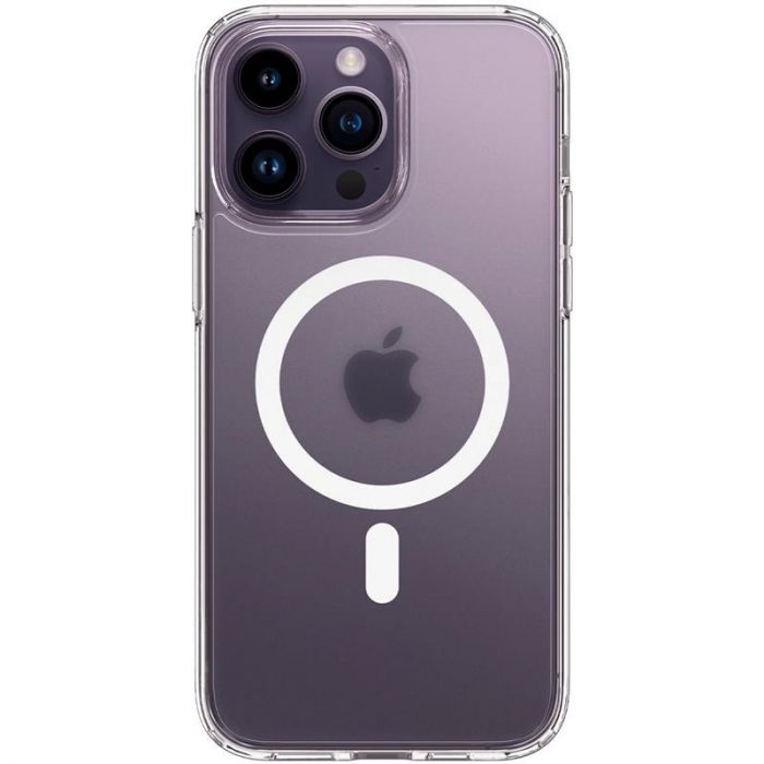 Чохол-накладка Spigen Ultra Hybrid MagFit для Apple iPhone 14 Pro Frost Clear (ACS05587)