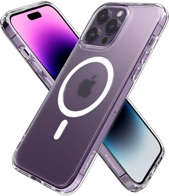 Чохол-накладка Spigen Ultra Hybrid MagFit для Apple iPhone 14 Pro Frost Clear (ACS05587)