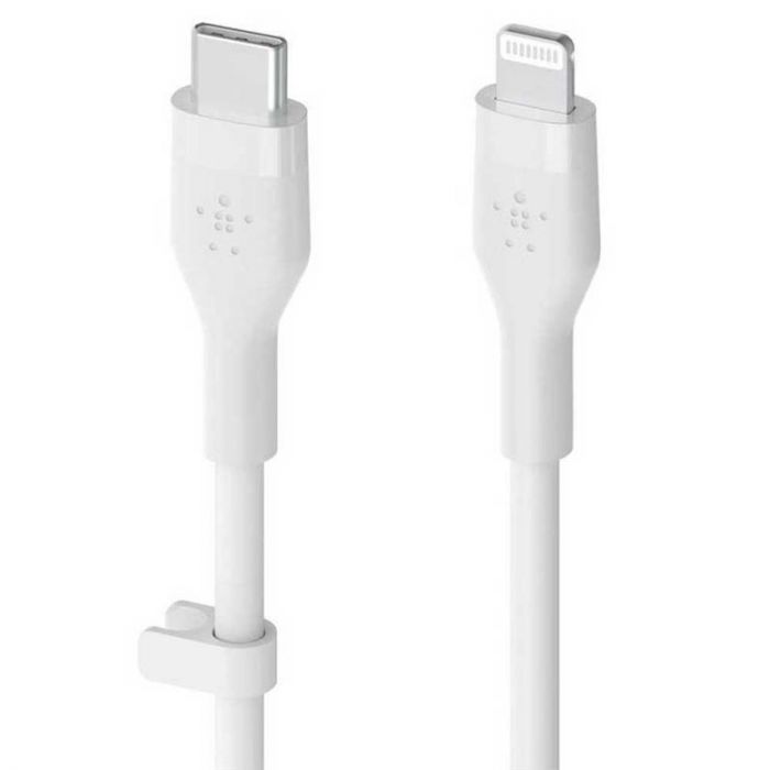 Кабель Belkin BoostCharge Flex Lightning-USB Type-C, 2 м White (CAA009bt2MWH) OEM