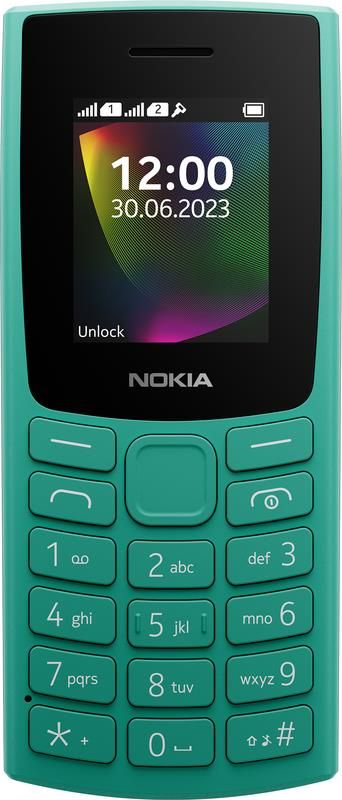 Мобільний телефон Nokia 106 2023 Dual Sim Green