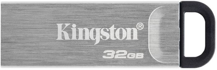 Флеш-накопичувач USB3.2 32GB Kingston DataTraveler Kyson Silver/Black (DTKN/32GB)