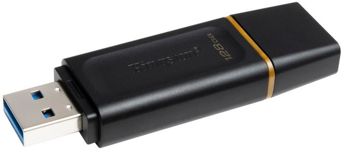 Флеш-накопичувач USB3.2 128GB Kingston DataTraveler Exodia Black/Yellow (DTX/128GB)