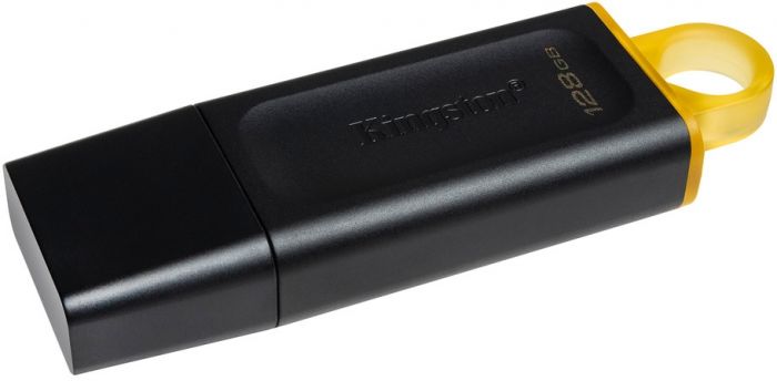 Флеш-накопичувач USB3.2 128GB Kingston DataTraveler Exodia Black/Yellow (DTX/128GB)