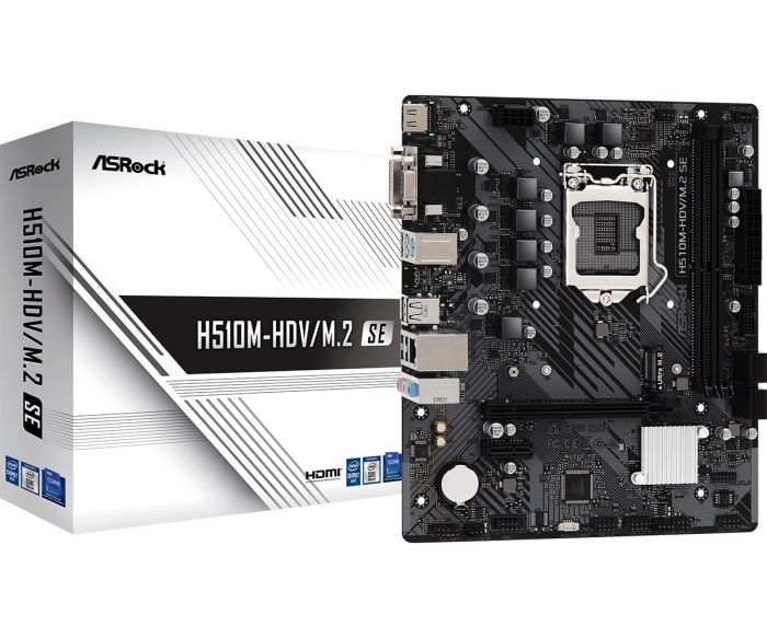 Материнська плата ASRock H510M-HDV/M.2 SE Socket 1200