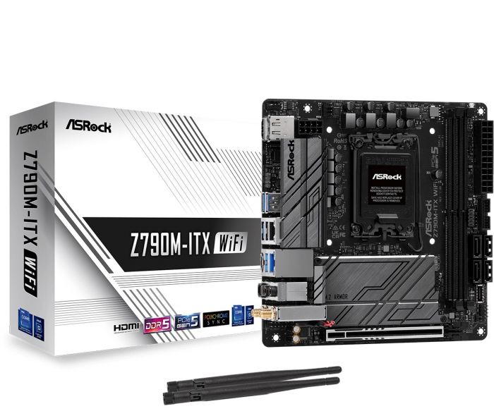 Материнська плата ASRock Z790M-ITX WiFi Socket 1700