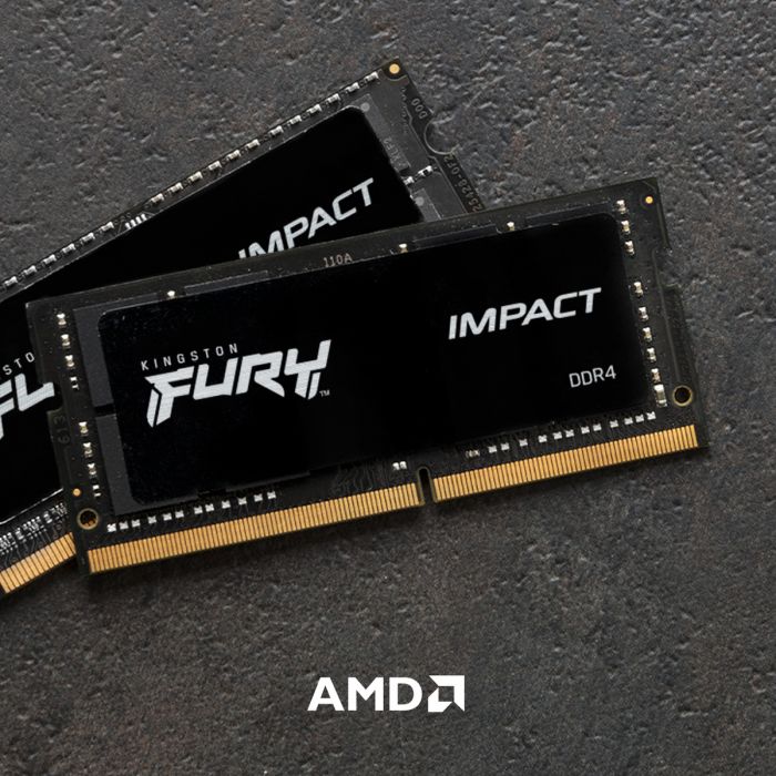 Модуль пам`ятi SO-DIMM 2x32GB/3200 DDR4 Kingston Fury Impact (KF432S20IBK2/64)