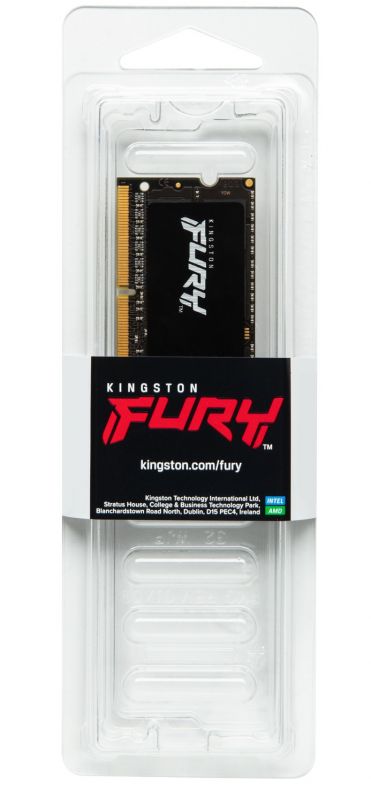 Модуль пам`ятi SO-DIMM 16GB/3200 DDR4 Kingston Fury Impact (KF432S20IB/16)