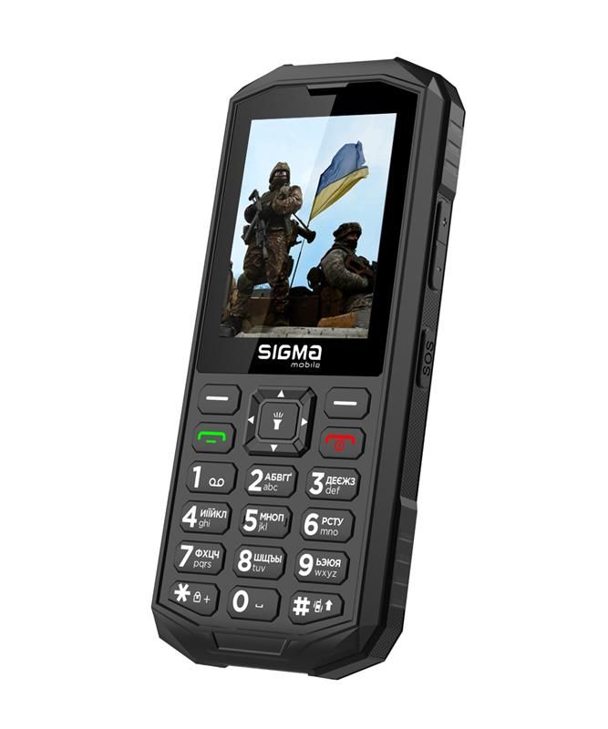 Мобільний телефон Sigma mobile X-treme PA68 Dual Sim Black (4827798466513)