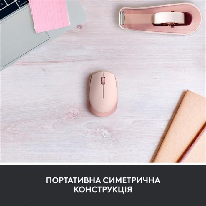 Миша бездротова Logitech M171 Rose (910-006865)